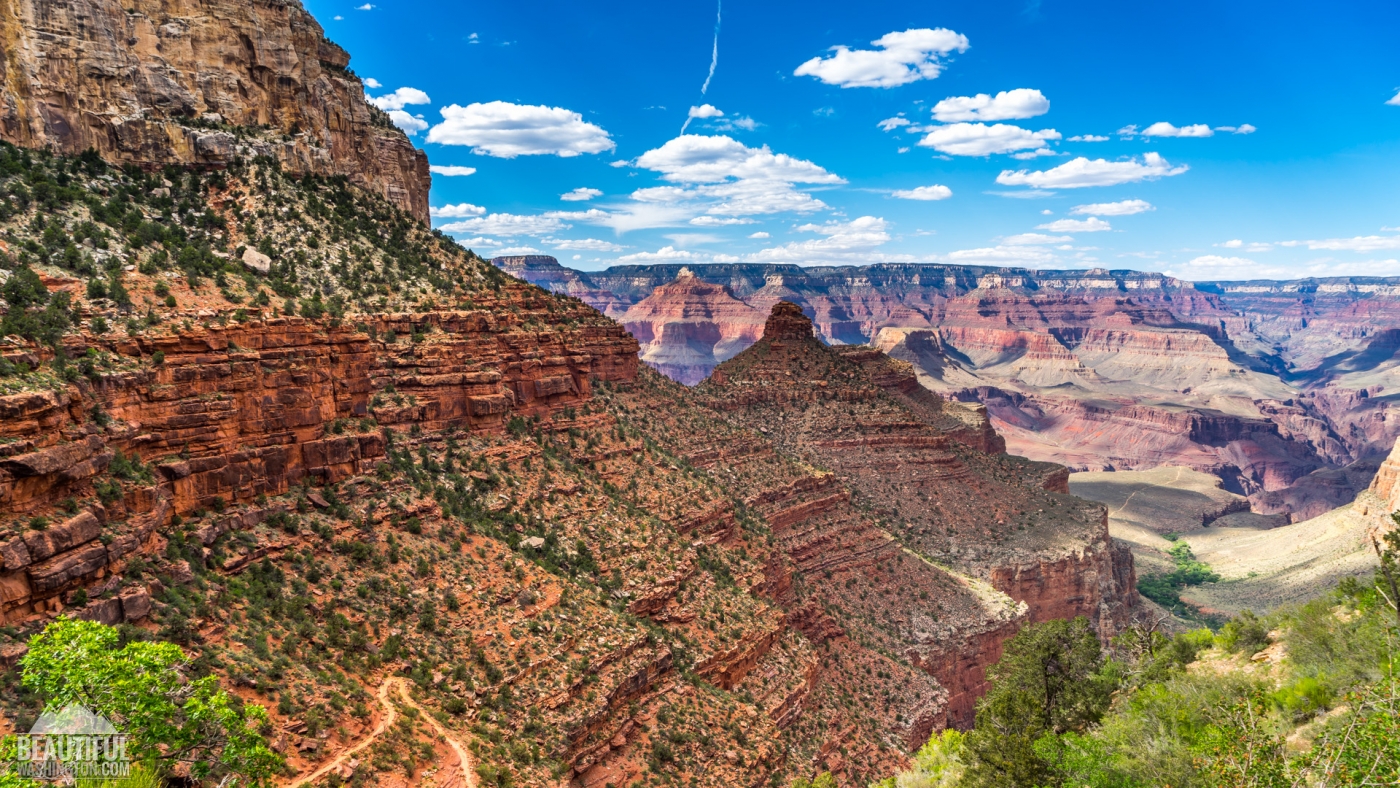 Grand Canyon Nat. Park: Bright Angel Trail: Coconino Sands…