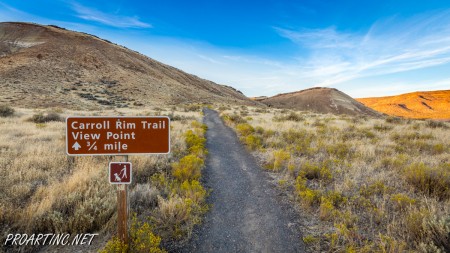 Painted Hills Overlook Trail 2