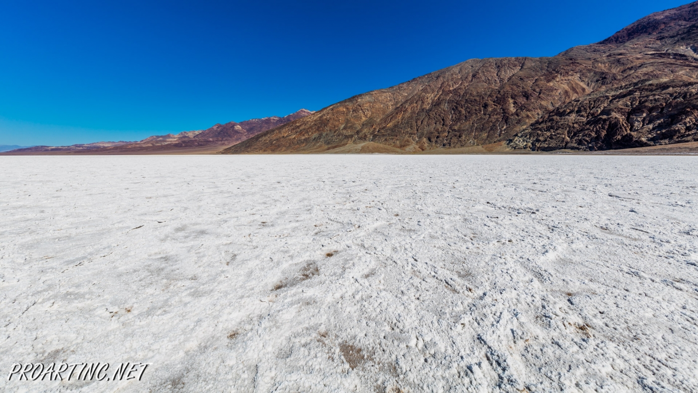 White Salt Flats of Badwater | ProArtInc