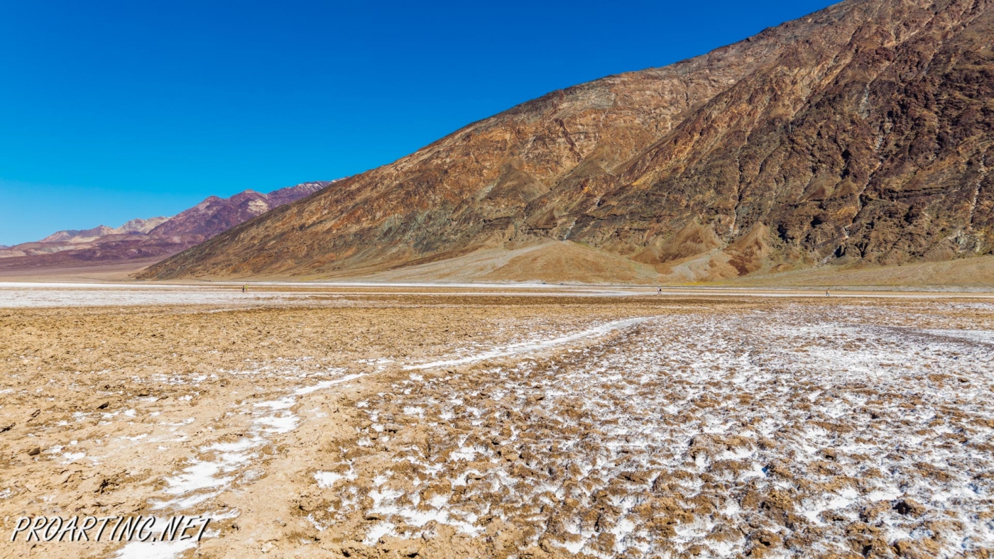 White Salt Flats of Badwater | ProArtInc