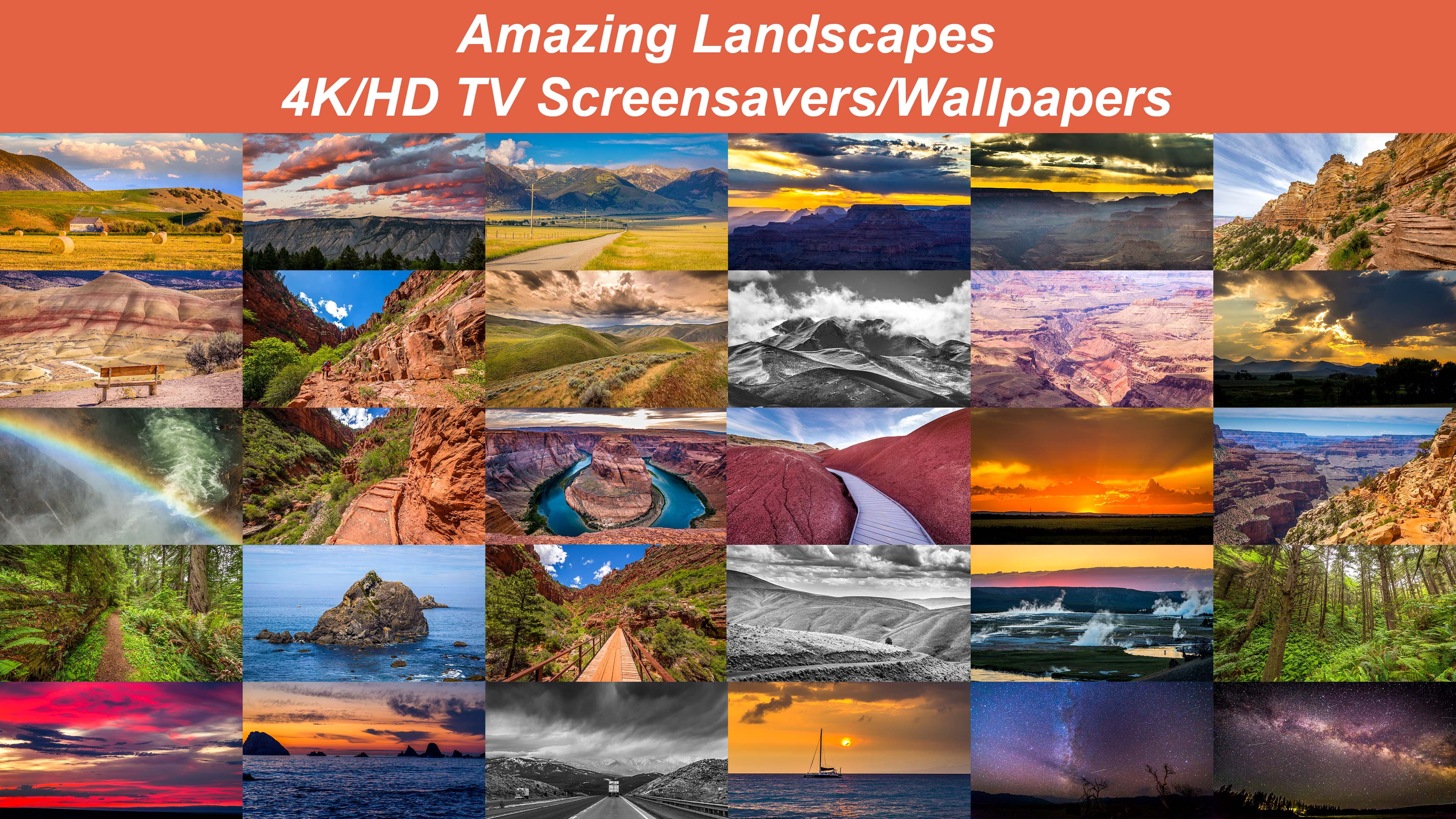 Amazing landscapes 4k