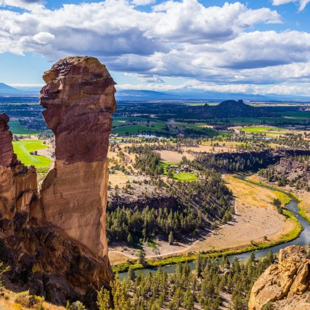 View from Misery Ridge Trail, Smith Rock State Park