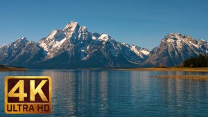 Jackson Lake at Grand Teton National Park, 4K Nature Relaxation Video