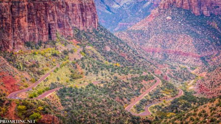 View from Canyon Overlook Trail, Zion National Park
