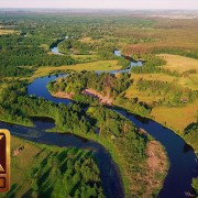 CHARMING UKRAINIAN RIVERS - 4K Aerial Footage
