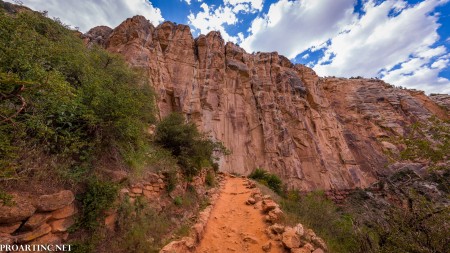 Bright Angel Trail at Grand Canyon National Park