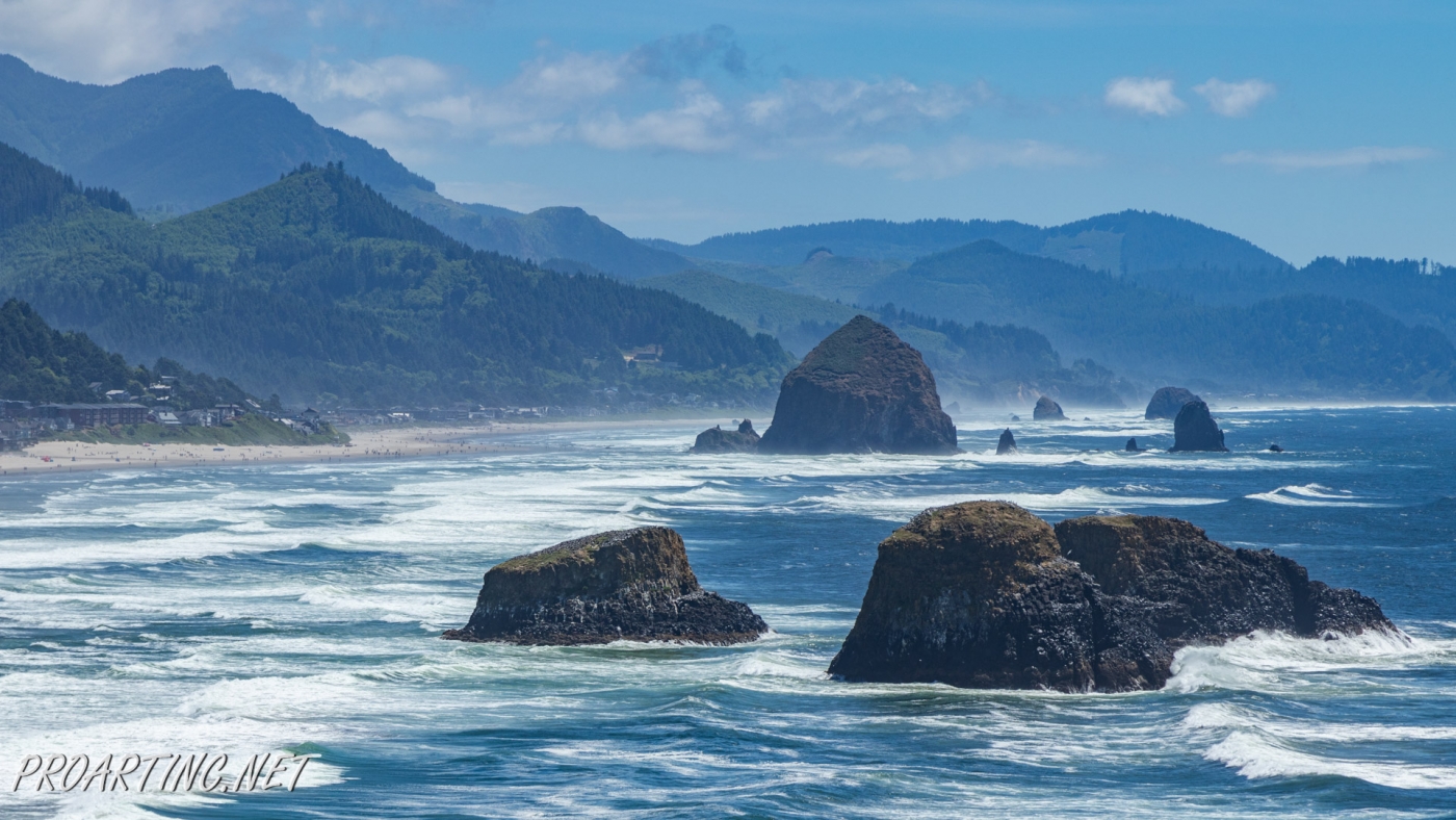 Ecola State Park Loop Hike - United States Map