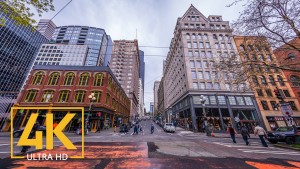 Seattle Downtown_Seattle Streets - VR Relaxation Video