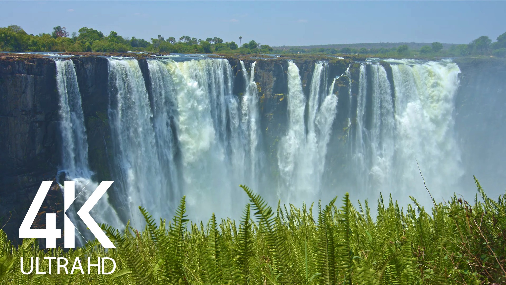 Overskæg Bourgogne Minde om Victoria Falls, Zambia and Zimbabwe - 4K Nature Soundscape Video | ProArtInc