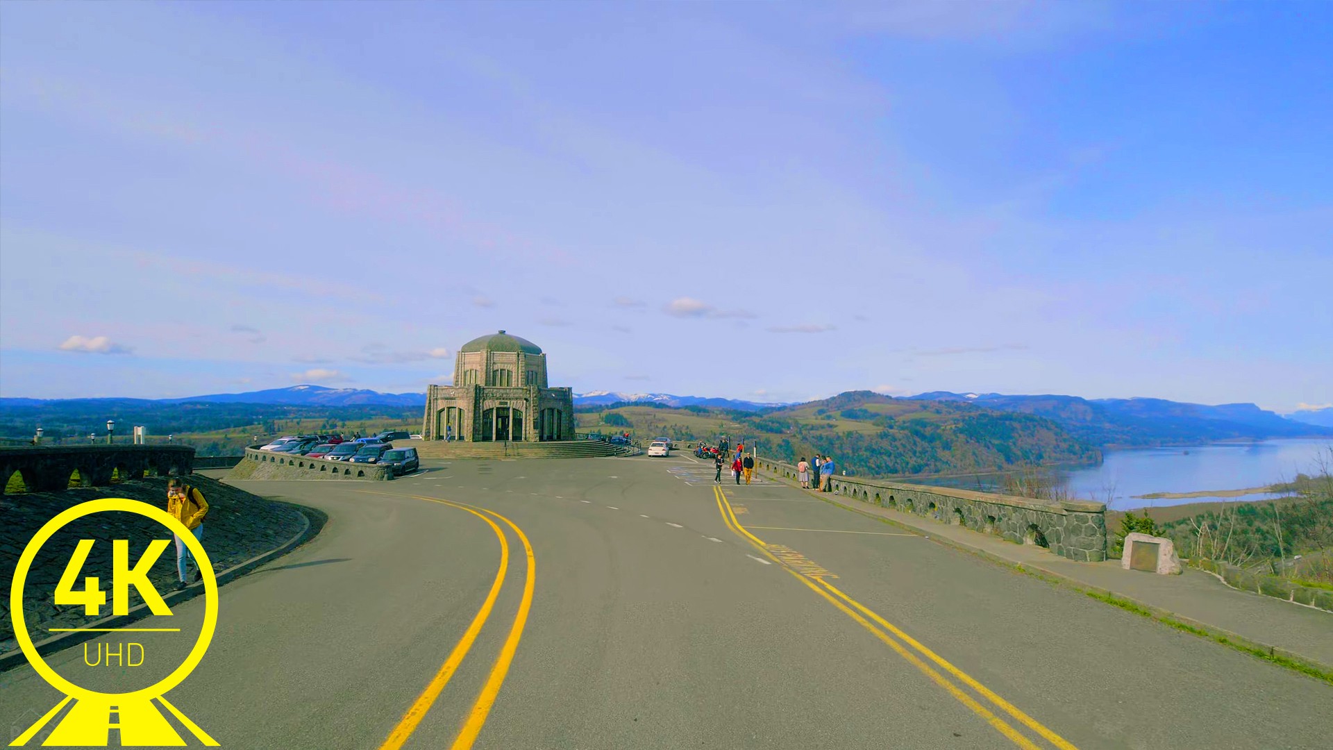 Landscapes of Oregon State scenic drive