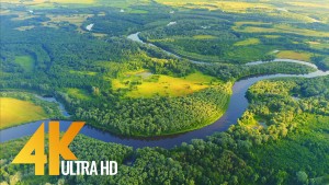 Scenic Rivers of Ukraine from Above, Desna River