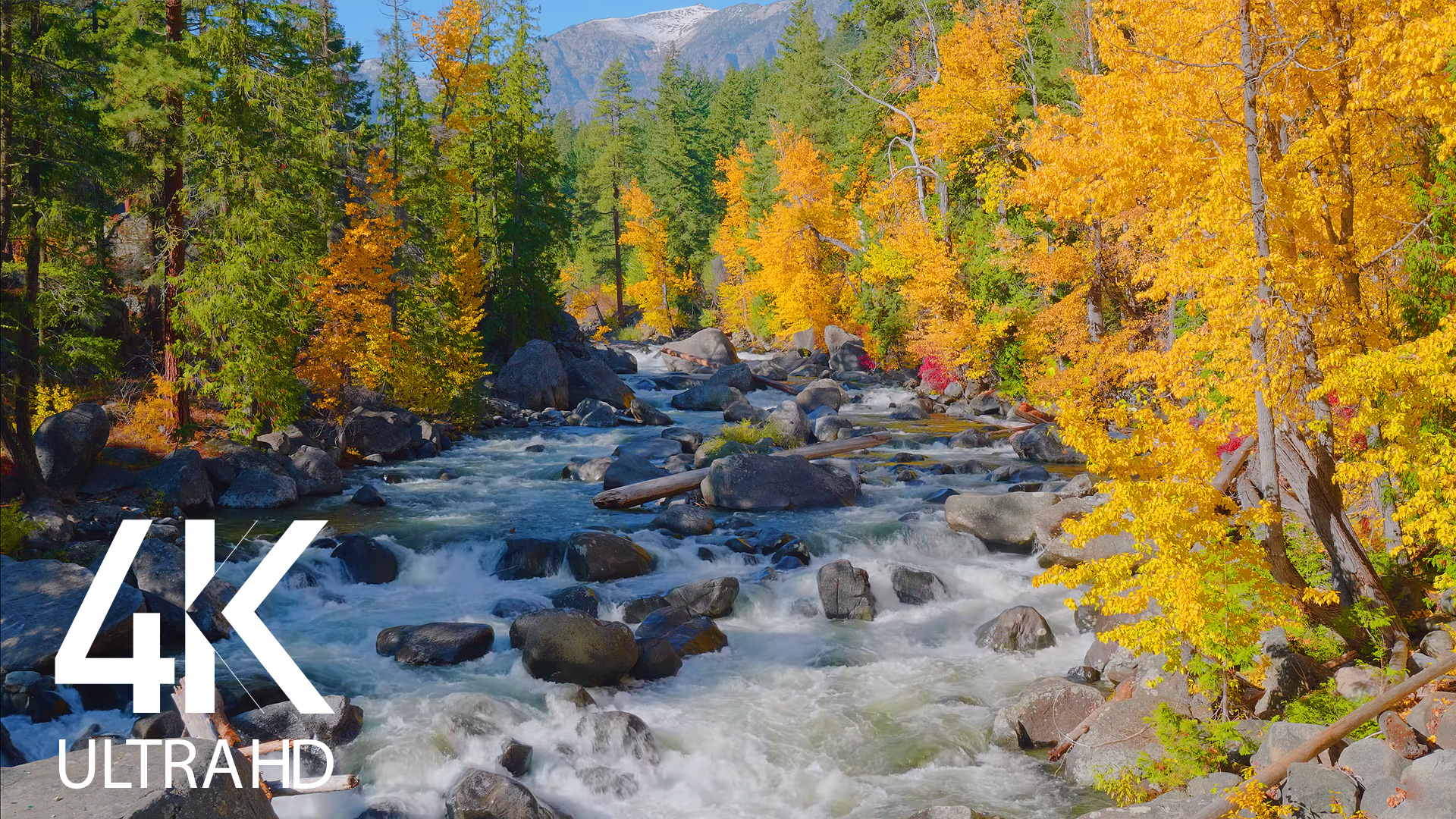 4K Amazing Rivers. Part 2 - Nature Sounds for Relax | ProArtInc