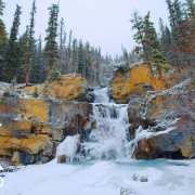 Winter Charm of Tangle Creek Falls