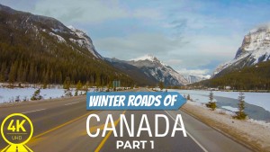 4k Winter Roads of Canada Part 1 Scenic Drive Video YOUTUBE2