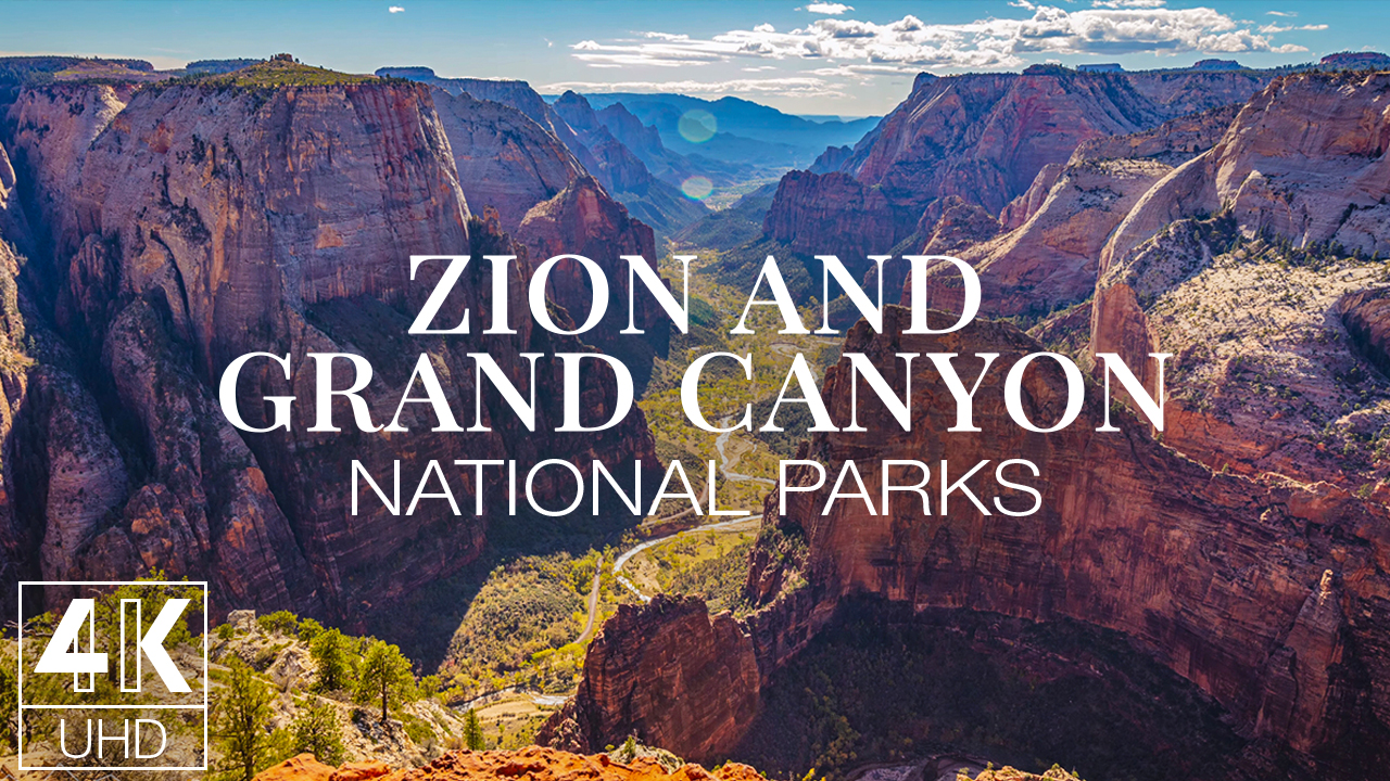 4k_Zion_and_Grand_Canyon_national_park_4K_TV_Wallpapers_Screensavers