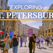 4K_Exploring_Saint_Petersburg_on_Foot_Part_#1_Urban_Walking_Tour