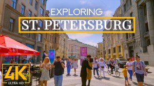 4K_Exploring_Saint_Petersburg_on_Foot_Part_#1_Urban_Walking_Tour