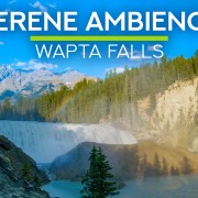 4K Wapta Falls Canada Nature Relax Video 8 hours YOUTUBE