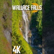 Wallace Falls WASHINGTON Vertical Display Video YOUTUBE