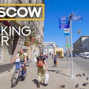 4K_Excursion_Prospect_Mira_Ostankino_MOSCOW_RUSSIY_URBAN_WALKING