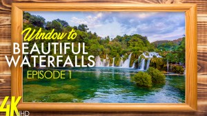 4K_Vew_To_Beautiful_Waterfalls_Episod_#1_Nature_Relax_Video_8_hours