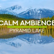 4k Pristine nature of Pyramid lake Canada 8 hours YOUTUBE