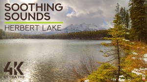 4k_Soothing_Sounds_of_Herbert_Lake_Canada,_Wintertime_Nature_Relax