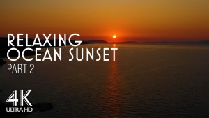 4K Relaxing Ocean Sunset Part 2 8 HOUR YOUTUBE