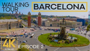 4K_Exploring_European_Cities_Part_2_Barcelona_Episode_2_Urban_walking