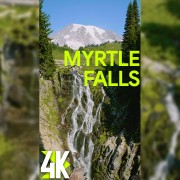 4K_Myrtle_Falls,_Summer_at_Mount_Rainier_Vertical_Display_Video
