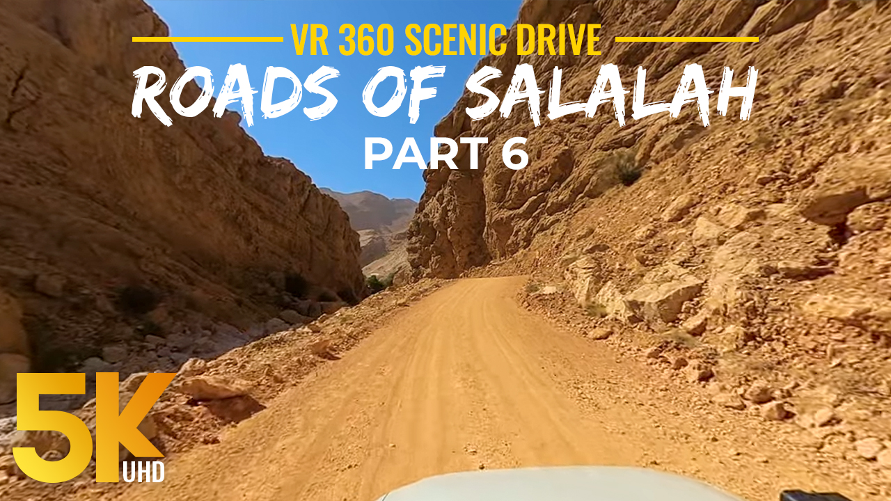 5K Exploring Backcountry Roads of Salalah Part 6 YOUTUBE