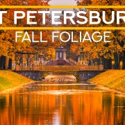 4K St Petersburg Parks in autumn Urban Life Video YOUTUBE