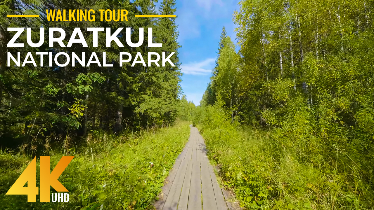 4k National Park Zuratkul NATURE RELAX VIDEO YOUTUBE