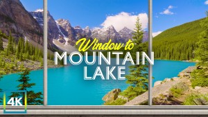 4K Mountain Lake NATURE RELAX VIDEO 8 hours YOUTUBE