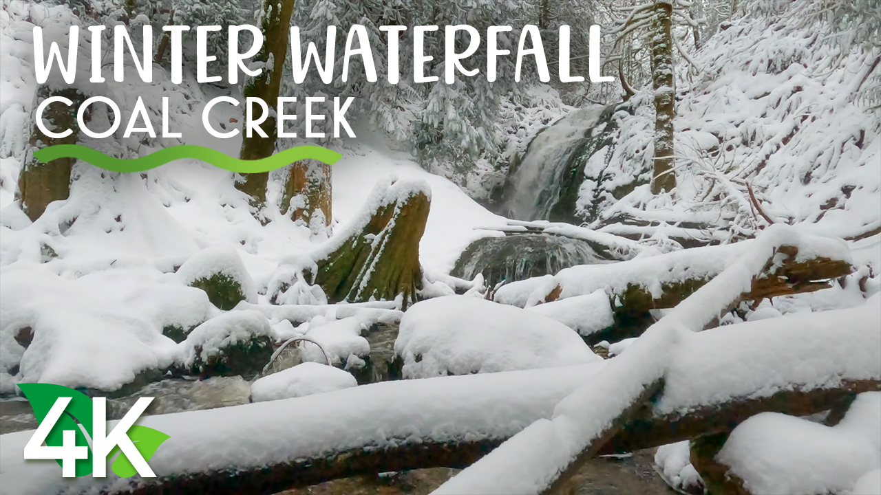 5k_coal_creek_waterfall_Winter_Nature_Relax_Video_8_Hours_YOUTUBE