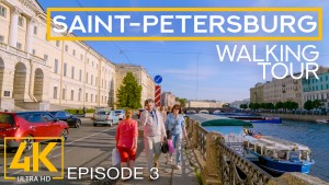 4K_Exploring_Saint_Petersburg_on_Foot_Part_#3_Urban_Walking_Tour