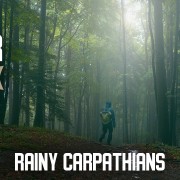 THE HIKER Rainy Carpathians sell