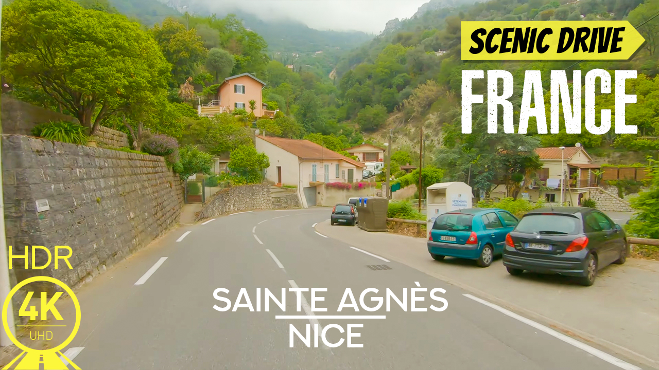4K_Driving_Tour_through_France_Sainte_Agnès_Nice_HDR_ONLY_SELL_YOUTUBE