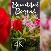 4k_fields_of_Europe_romance_bouquet_Vertical_Display_Relax_Video