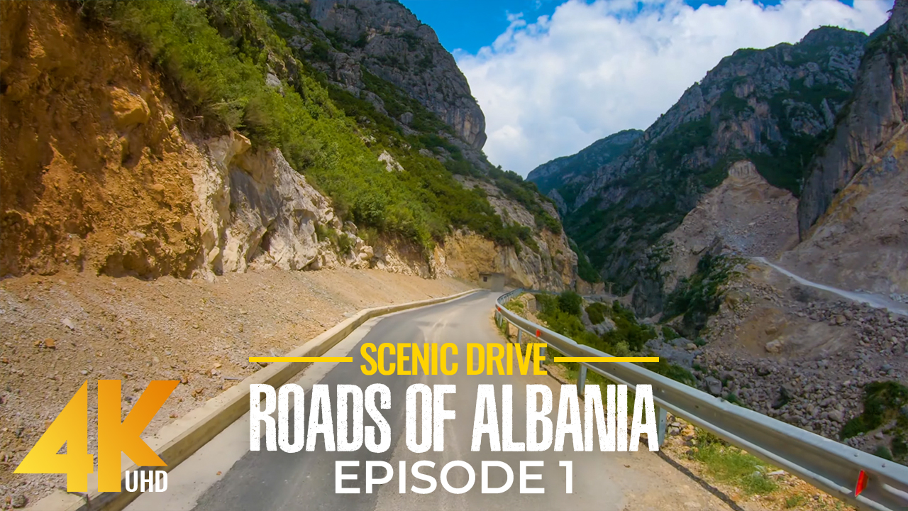 4K_Scenic_Roads_of_Albania_Episode_1_Scenic_Drive_Video_ONLY_SELL