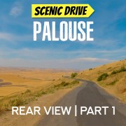 4k_Palouse_Scenic_Byway_Summer_Back_View_PART_1_Scenic_drive_video