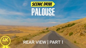 4k_Palouse_Scenic_Byway_Summer_Back_View_PART_1_Scenic_drive_video